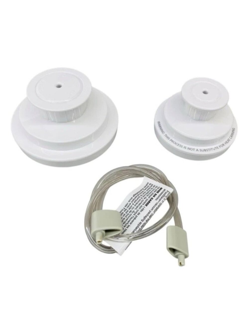 FoodSaver Jar Vacuum Sealer Kit Wide Regular Mouth Mason Jars Hose FCARWJAH-000